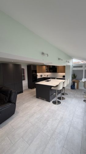 Probably the biggest kitchen conversion and refurb we have done to date.But we got the results that the client is stunned with!
